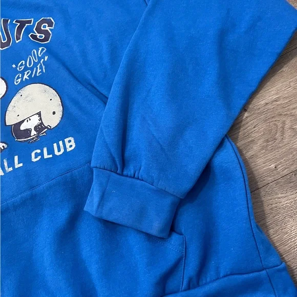 Peanuts Snoopy Football Pullover Hoodie Size 2XL New - Picture 3 of 4